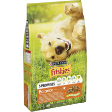 Сухий корм Friskies Dog Balance для собак з куркою й овочами 10 кг