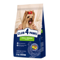 Сухий корм для собак малих порід Club 4 Paws Premium 2 кг (курка)