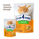 Вологий корм для котів 7+ Club 4 Paws (24 шт упаковка) (курка в соусі) Club 4 Paws – купити зі знижкою %