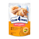 Вологий корм для котів Club 4 Paws Premium pouch (24 шт упаковка) - індичка в желе Club 4 Paws – купити зі знижкою %