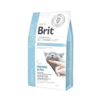 Brit GF VetDiet Obesity сухий корм для котів при схудненні 2кг