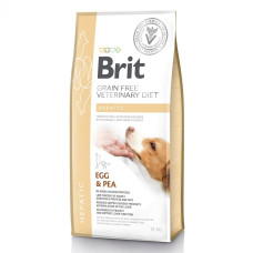 Brit GF VetDiet Dog Hepatic сухий корм для собак при захворюванні печінки 12кг