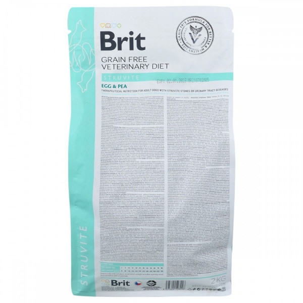Brit GF Veterinary Diet Dog Struvit cухой корм для собак при заболеваниях мочевыводящих путей 2 кг Brit VetDiets – купить со скидкой