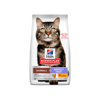 Сухой корм Hill's Science Plan Hairball & Perfect Coat корм для выведения шерсти и здоровья кожи у кошек 1,5 кг