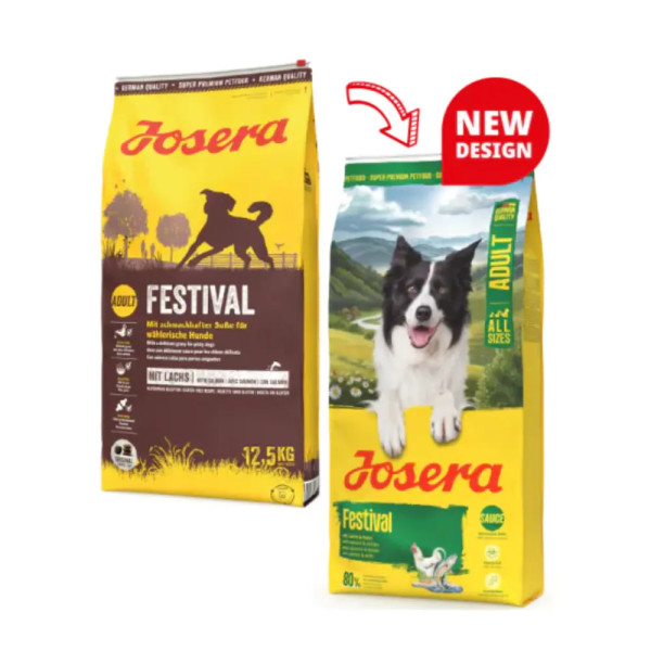 Сухий корм Josera Festival Adult для дорослих собак 12.5 кг Josera – купити зі знижкою %