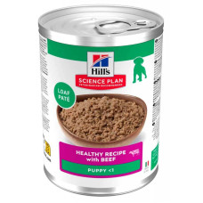 Влажный корм для щенков Hill's Science Plan Puppy 370 г говядина(1 упаковка 12 шт)