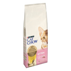 Сухий корм для кошенят Cat Chow Kitten 15 кг - курка