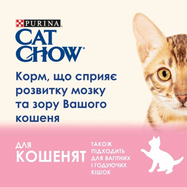 Сухий корм для кошенят Cat Chow Kitten 15 кг - курка Cat Chow – купити зі знижкою %