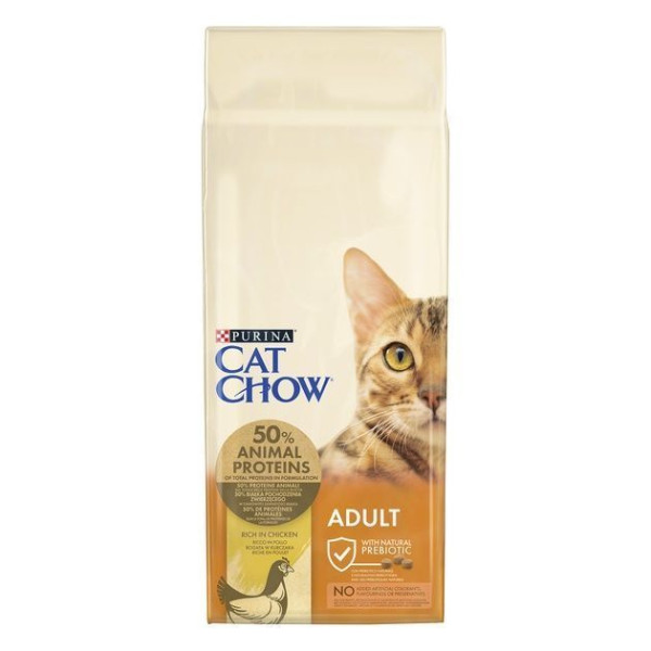 Сухий корм для котів Cat Chow 15 кг - курка Cat Chow – купити зі знижкою %