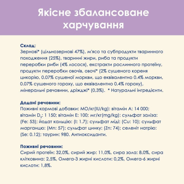 Сухий корм для котів Cat Chow Sensitive 1,5 кг - лосось Cat Chow – купити зі знижкою %