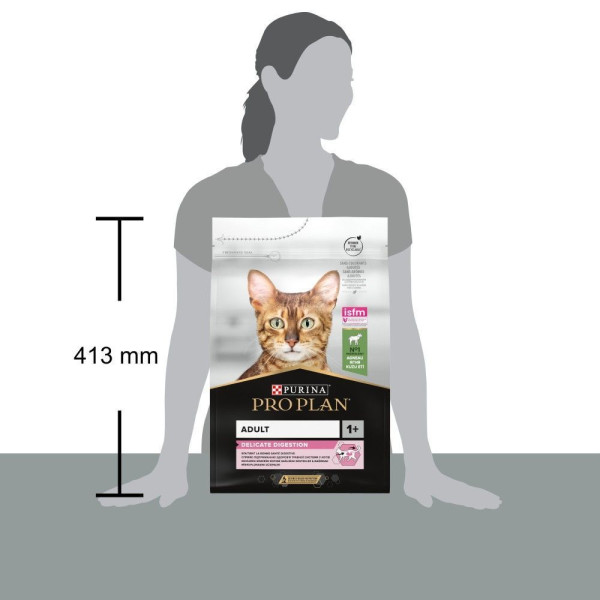 Сухой корм для кошек с чувствительным пищеварением Pro Plan Delicate Lamb 3 кг - ягнёнок Pro Plan – купить со скидкой