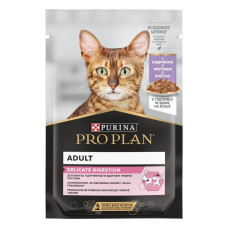 Влажный корм для котов Pro Plan Delicate Turkey 85 г 26шт - индейка