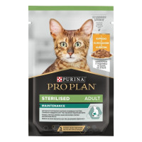 Влажный корм для кошек Pro Plan Sterilized Adult pouch 85 г 26 шт - курица
