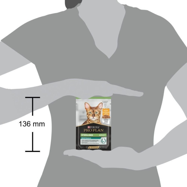 Влажный корм для кошек Pro Plan Sterilized Adult pouch 85 г 26 шт - курица Pro Plan – купить со скидкой