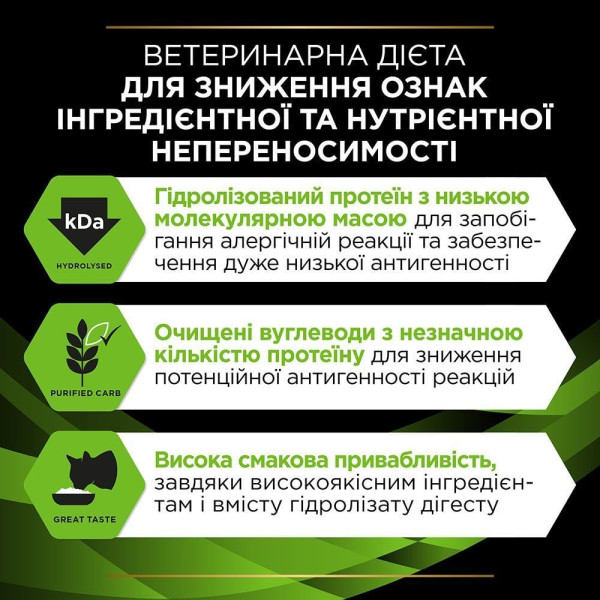 Сухой корм для кошек Pro Plan Veterinary Diets HA Hypoallergenic 1,3 кг Pro Plan Veterinary Diets – купить со скидкой