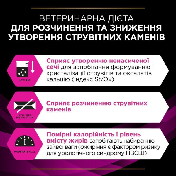 Вологий корм для котів Pro Plan Veterinary Diets UR Urinary 195 г - індичка(1 упаковка 24 банки) Pro Plan Veterinary Diets – купити зі знижкою %
