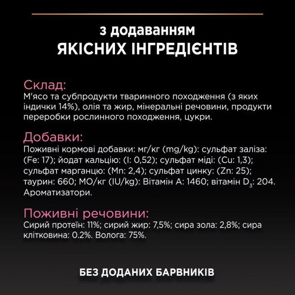 Влажный корм для кошек Pro Plan Delicate Adult 85 г - индейка 24шт Pro Plan – купить со скидкой