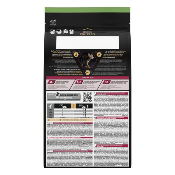 Сухой для кошек Pro Plan Sterilised Adult 1+ Savoury Duo 1,5 кг - утка и печень Pro Plan – купить со скидкой