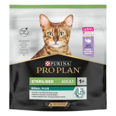 Сухой корм для кошек Pro Plan Sterilised Adult 1+ Renal Plus 400 г - индейка