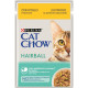 Вологий корм для виведення шерсті у котів Cat Chow Adult (курка і квасоля)(1 упаковка 26 шт) Cat Chow – купити зі знижкою %