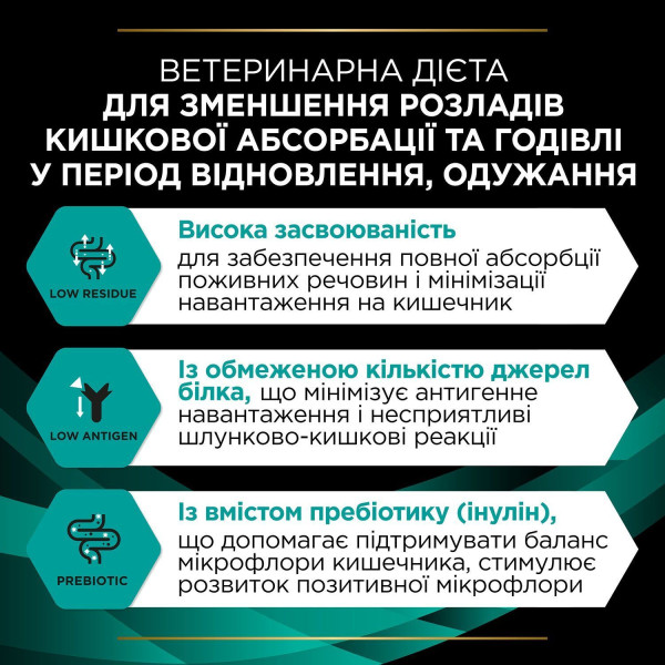 Сухой корм для кошек, при заболеваниях желудочно-кишечного тракта Pro Plan Veterinary Diets EN Gastrointestinal 400 г Pro Plan Veterinary Diets – купить со скидкой