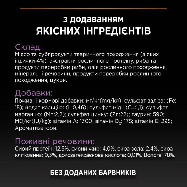 Влажный корм для котят Pro Plan Kitten Healthy Start 10 pouch х 85 г - индейка Pro Plan – купить со скидкой