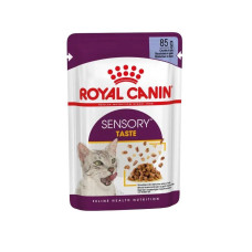 Вологий корм для котів Royal Canin Sensory Taste Jelly pouch 85 г (1 упак 12 шт) 