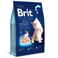 Сухий корм для кошенят Brit Premium by Nature Cat Kitten 8 кг - курка