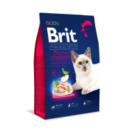 Brit Premium by Nature Cat Sterilised сухий корм для котів 8 кг - курка