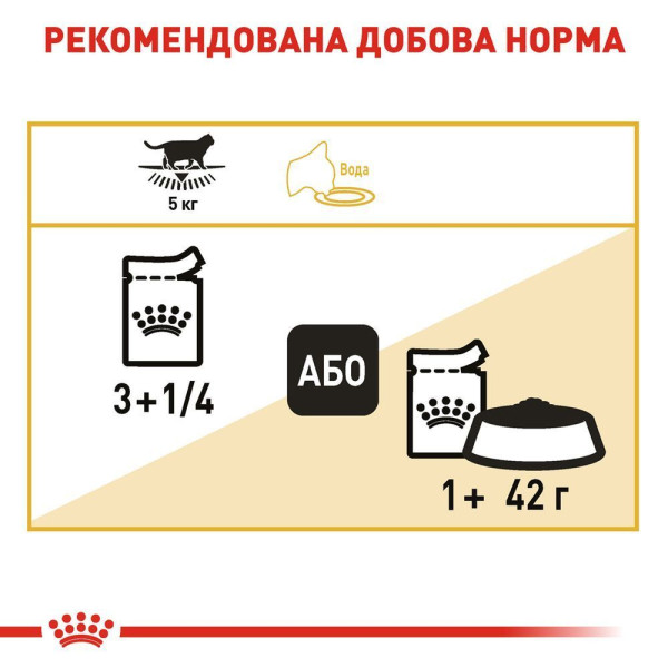 Вологий корм для котів породи британська короткошерста Royal Canin British Shorthair Adult Gravy pouch 85 г (1 упак 12 шт) Royal Canin – купити зі знижкою %