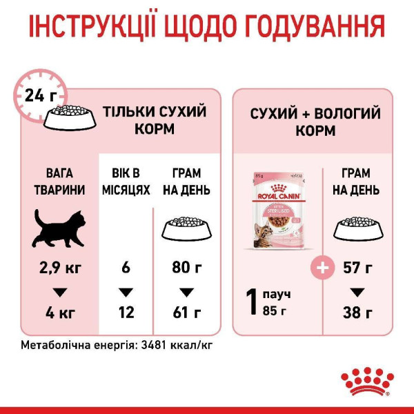 Сухий корм для кошенят Royal Canin Kitten Sterilised 2 кг Royal Canin – купити зі знижкою %