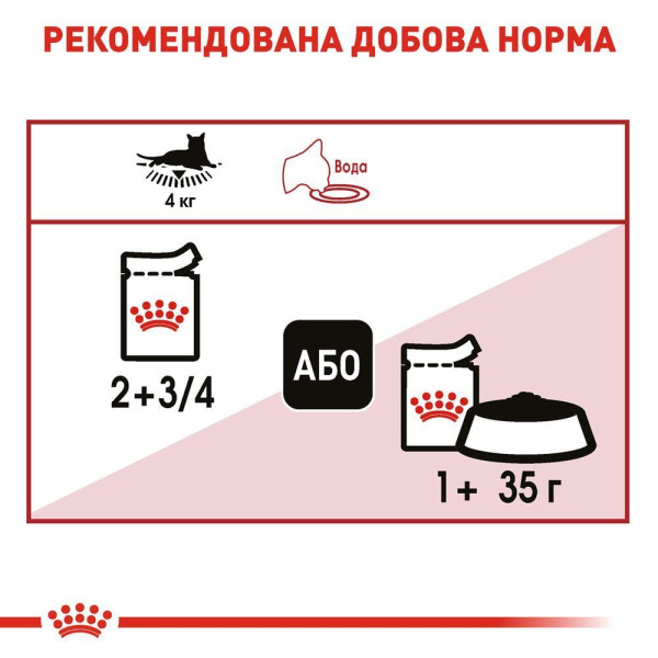 Вологий корм для котів Royal Canin Instinctive Gravy pouch 85 г (1 упак 12 шт) Royal Canin – купити зі знижкою %