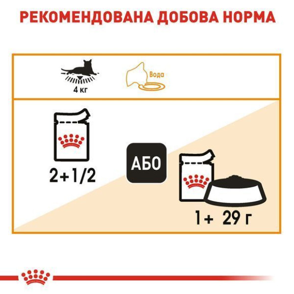 Вологий корм для котів Royal Canin Intense Beauty Gravy pouch 85 г (1 упак 12 шт) Royal Canin – купити зі знижкою %