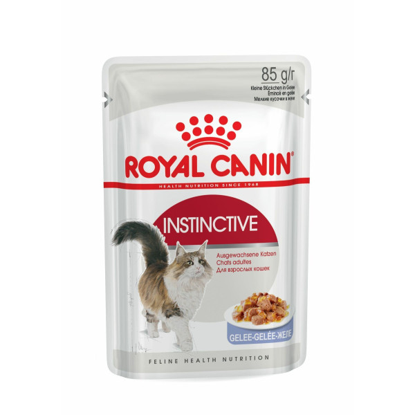Вологий корм для котів Royal Canin Instinctive Jelly pouch 85 г (1 упак 12 шт) Royal Canin – купити зі знижкою %