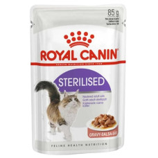 Вологий корм для котів Royal Canin Sterilised Gravy pouch 85 г (1 упак 12 шт)