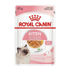Вологий корм для кошенят Royal Canin Kitten Jelly pouch 85 г (1 упак 12 шт)