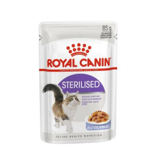 Вологий корм для котів Royal Canin Sterilized Jelly pouch 85 г (1 упак 12 шт)