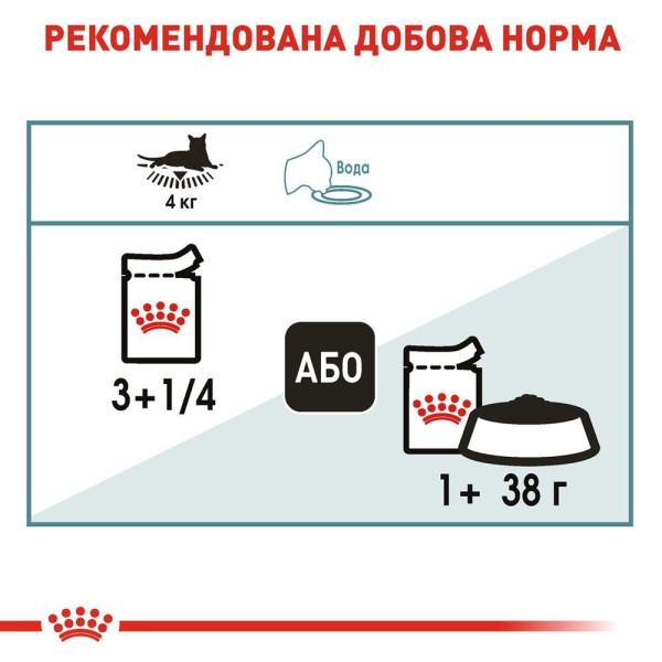 Вологий корм для котів Royal Canin Hairball Care Gravy pouch 85 г (1 упак 12 шт) Royal Canin – купити зі знижкою %