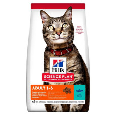 Сухой корм для кошек Hill's Science Plan Adult 1,5 кг - тунец