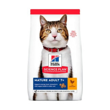 Сухой корм для кошек Hill's Science Plan Mature Adult 7+ 1,5 кг - курица
