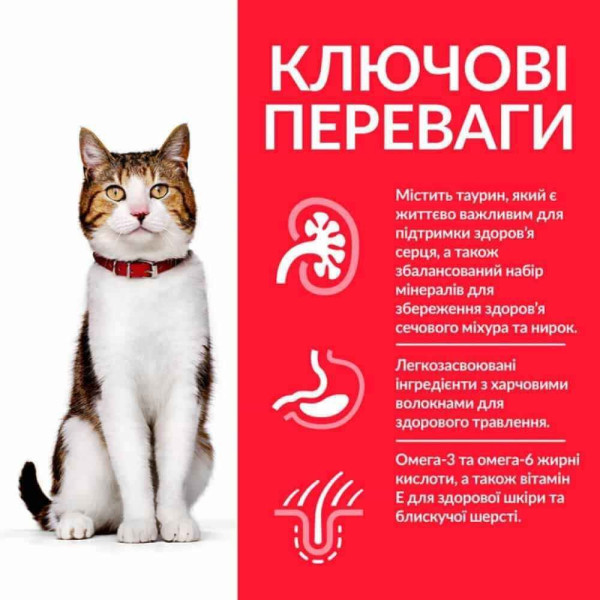 Сухой корм для кошек Hill's Science Plan Mature Adult 7+ 10 кг - курица Hills – купить со скидкой
