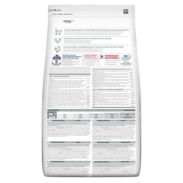Сухой корм для кошек Hill's Science Plan Sterilised Mature Adult 7+ 1,5 кг - курица Hills – купить со скидкой