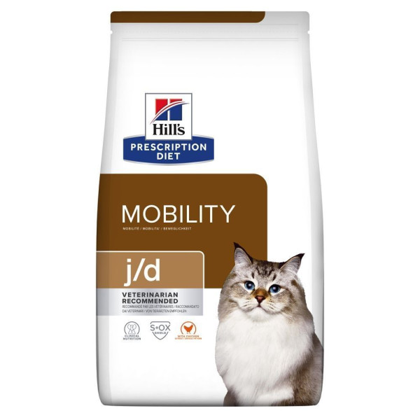 Сухой корм для кошек Hill’s Prescription Diet Mobility j/d 3 кг - курица Hills – купить со скидкой
