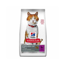 Сухой корм для котов Hill's Science Plan Adult Sterilised 1,5 кг - утка