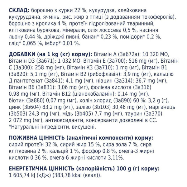 Сухий корм для котів Club 4 Paws Premium 2 кг - кролик Club 4 Paws – купити зі знижкою %