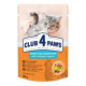 Вологий корм для котів із чутливим травленням Club 4 Paws Premium pouch (24 шт упаковка) (курка) Club 4 Paws – купити зі знижкою %