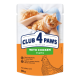 Вологий корм для котів Club 4 Paws Premium pouch (24 шт упаковка) курка в соусі Club 4 Paws – купити зі знижкою %