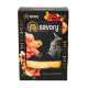 Savory Sterilised упаковка вологого корму для котів 3+1 шт х 85 г - індичка та морква Savory – купити зі знижкою %