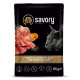 Savory Sterilised упаковка вологого корму для котів 3+1 шт х 85 г - індичка та морква Savory – купити зі знижкою %