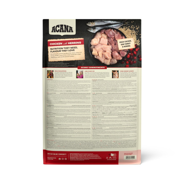 Acana Indoor Entree cухий корм для котів 1.8 кг - курка та оселедець Acana – купити зі знижкою %